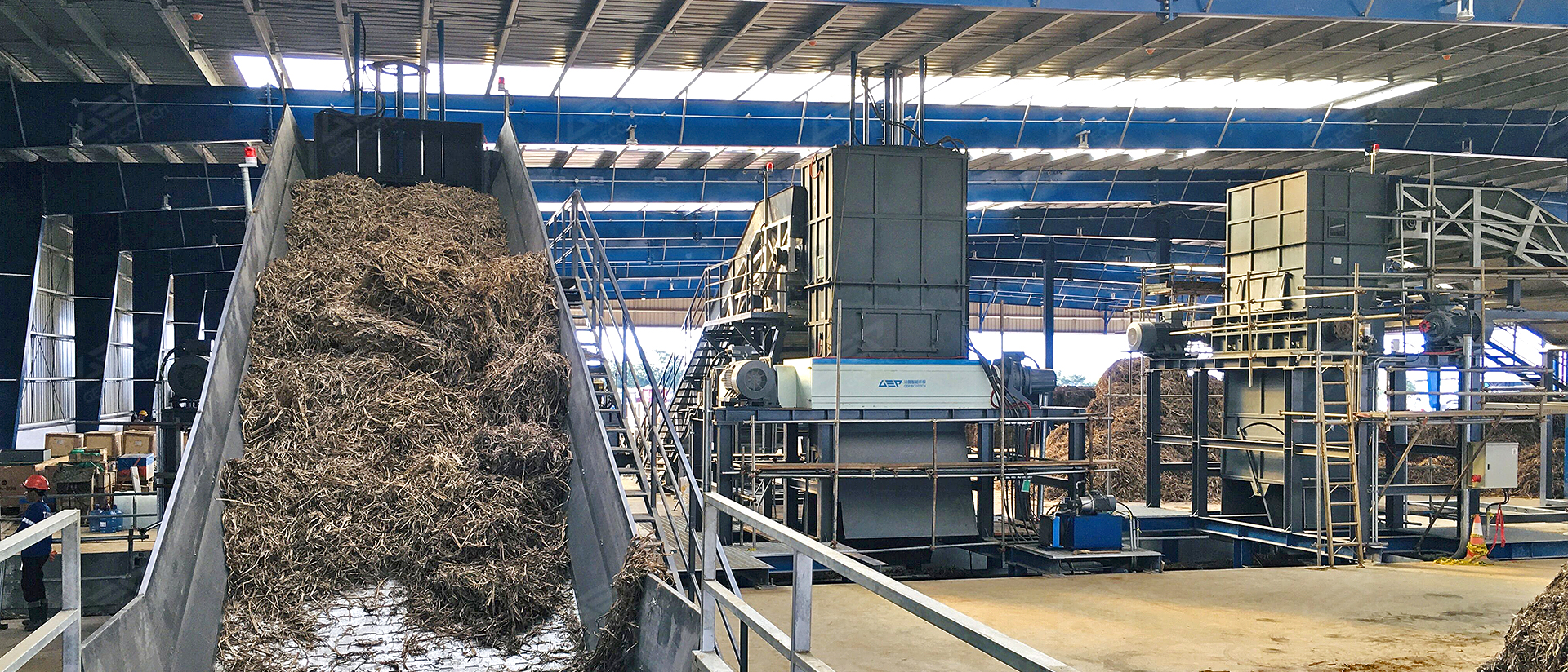 Verarbeitung von Biomasseabfällen