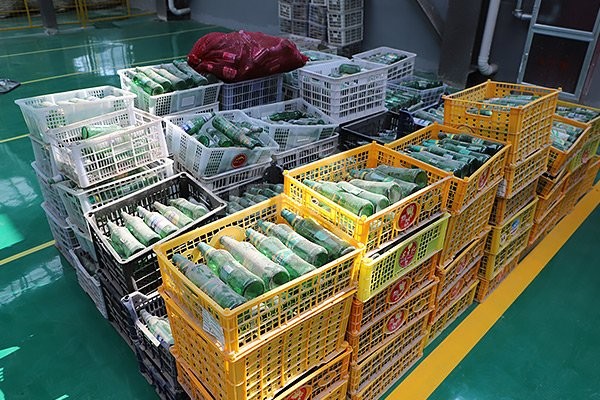 Glasflasche