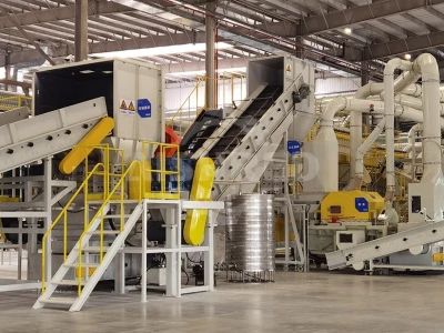 Kühlschrank-Verwertungsanlage