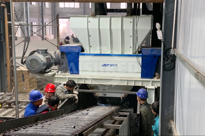 Metallcontainer-Recyclingprojekt in Henan, China