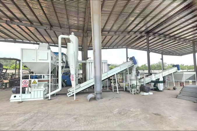 Luxi Chemical 1-1,5TPH Biomasse-Pellet-Technik-Renovierungsprojekt
