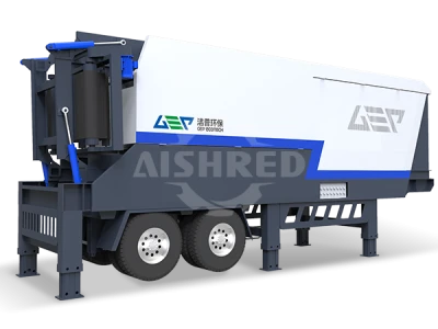 Mobile Zerkleinerungsanlage